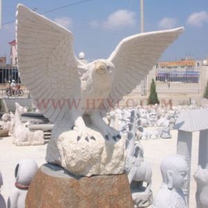 BeigeGranite Eagle Sculpture