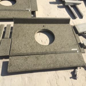 Chengde Green Granite Vanity Top