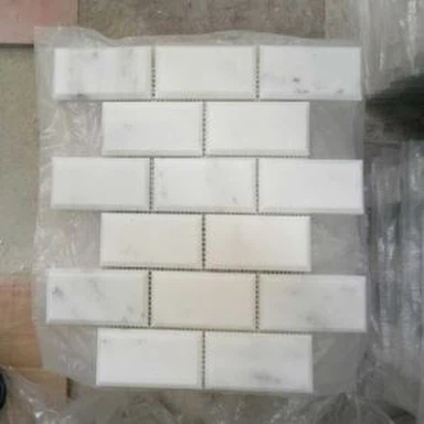 Oriental White Marble Mosaic flísar