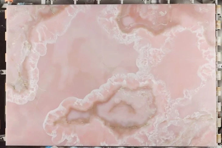 Pink Onyx Slabs