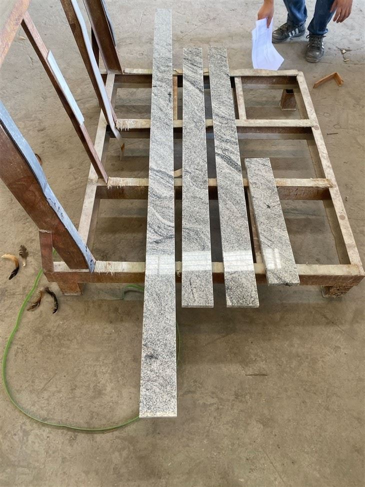 Wiscont White Granite Steps factory