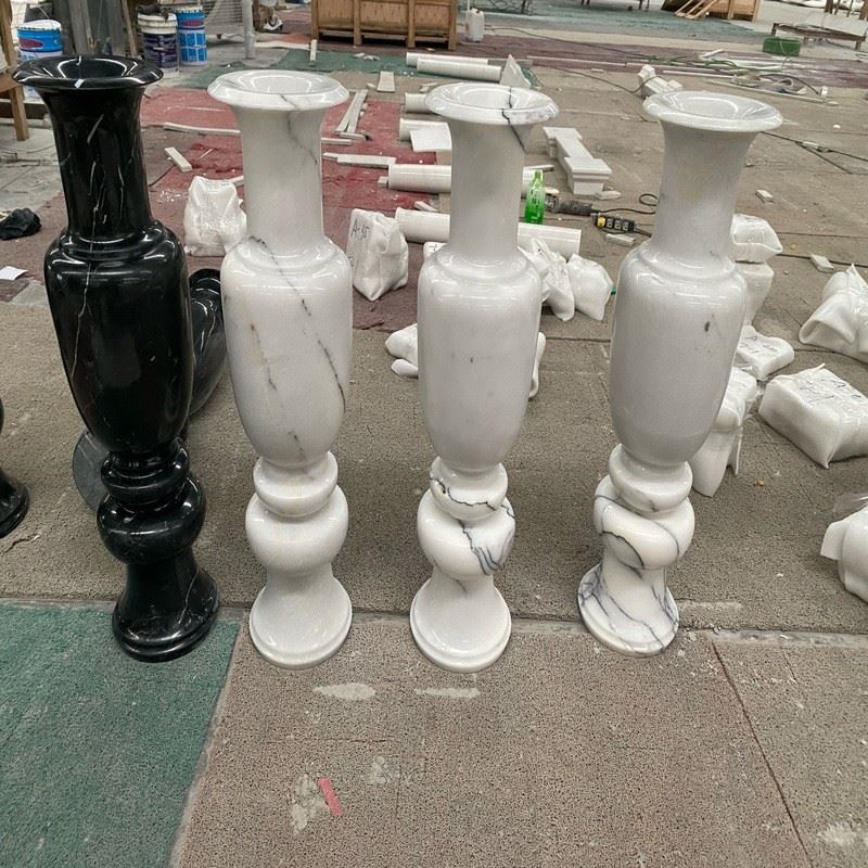 Fragrant Snow Plum Marble Interior Vase high quality